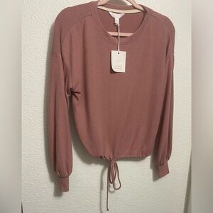 NWT super soft n light weight. sweater goes w gap flower shorts BOGO w shorts